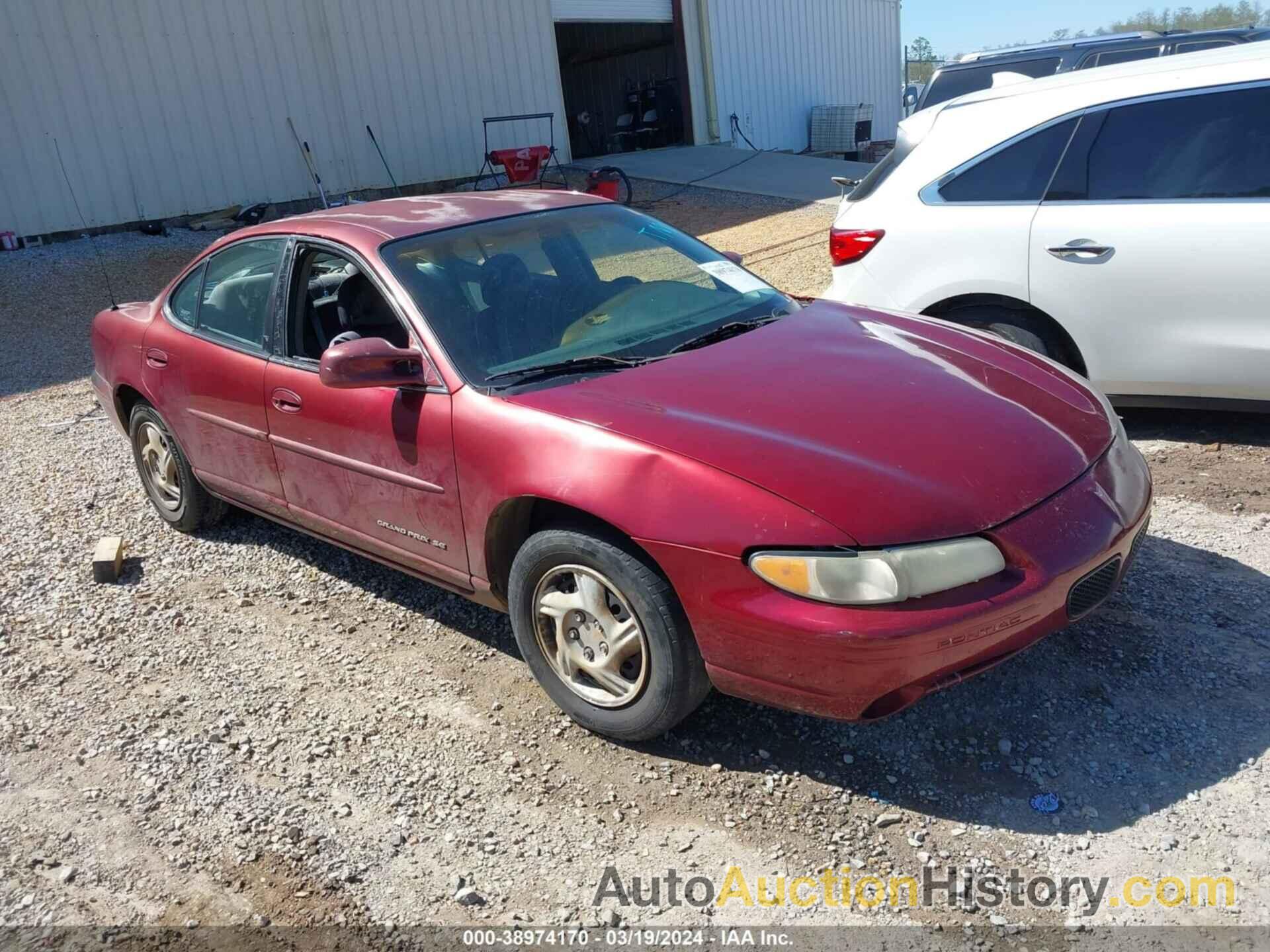 PONTIAC GRAND PRIX SE, 1G2WJ52J6YF297508