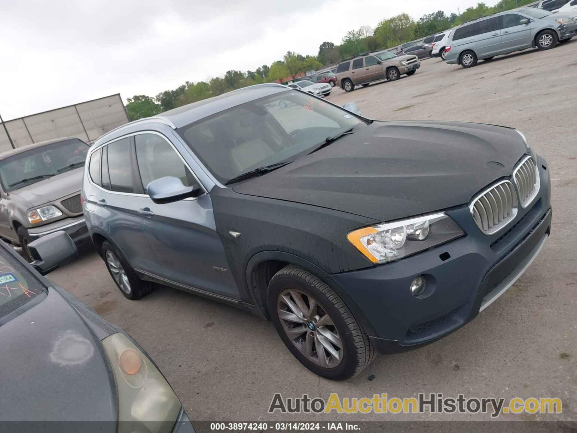 BMW X3 XDRIVE28I, 5UXWX9C53E0D10329