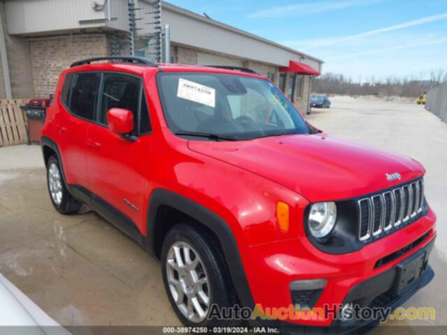 JEEP RENEGADE LATITUDE FWD, ZACNJABB0KPK24287