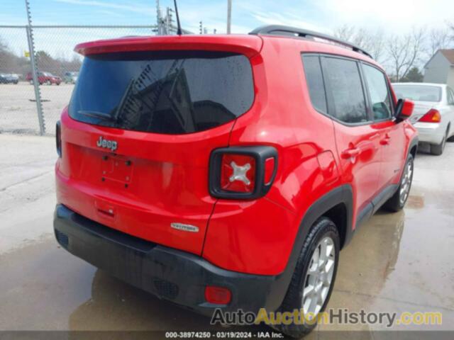 JEEP RENEGADE LATITUDE FWD, ZACNJABB0KPK24287