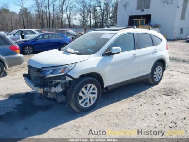 HONDA CR-V EX-L, 5J6RM4H74FL037414