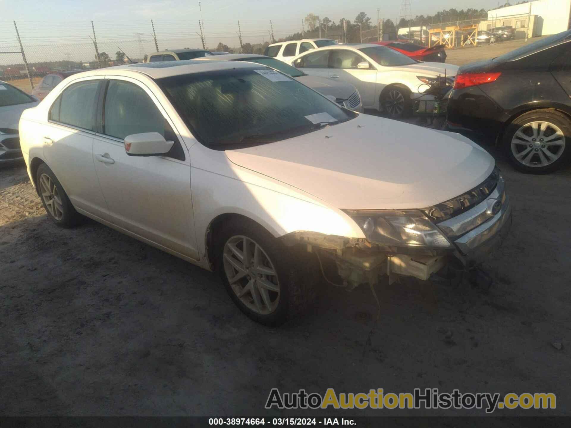 FORD FUSION SEL, 3FAHP0JA8BR207573