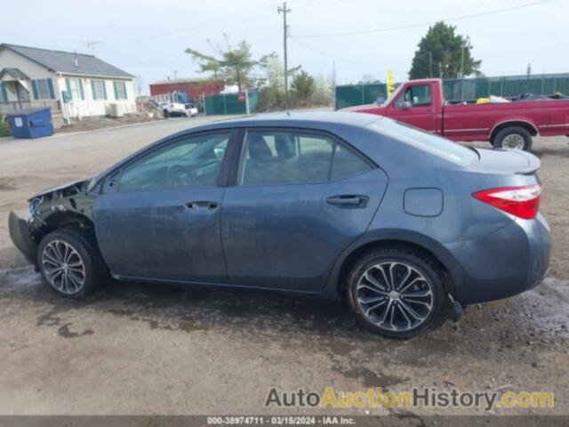 TOYOTA COROLLA S PLUS, 2T1BURHE0FC316532