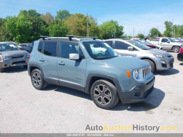 JEEP RENEGADE LIMITED FWD, ZACCJADB8HPE41165