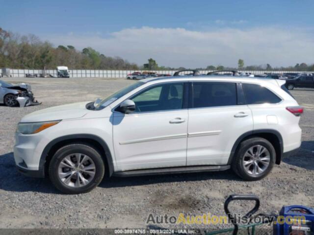 TOYOTA HIGHLANDER XLE V6, 5TDJKRFH8FS133367