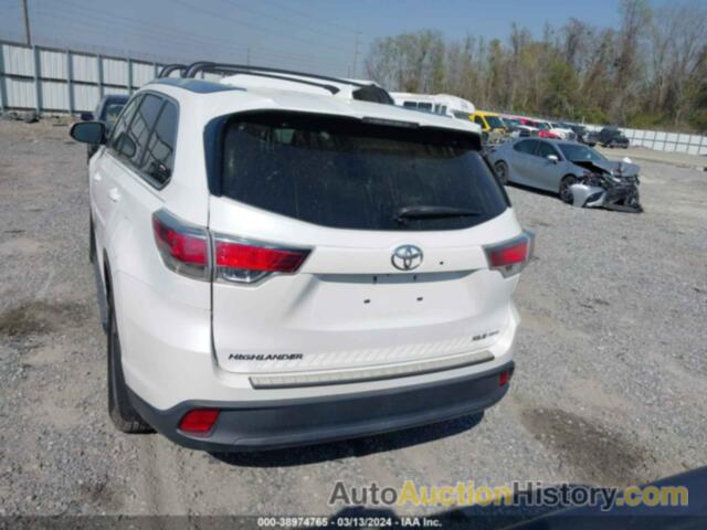 TOYOTA HIGHLANDER XLE V6, 5TDJKRFH8FS133367