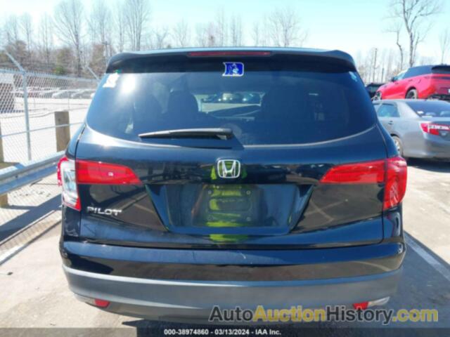 HONDA PILOT LX, 5FNYF5H14GB004575