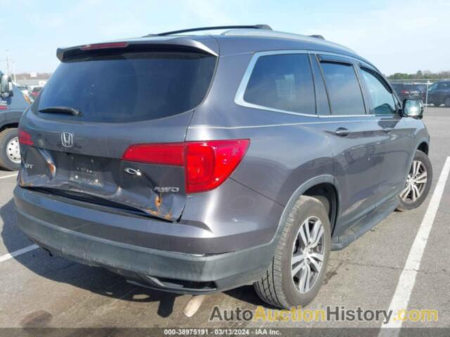 HONDA PILOT EX-L, 5FNYF6H8XGB076903