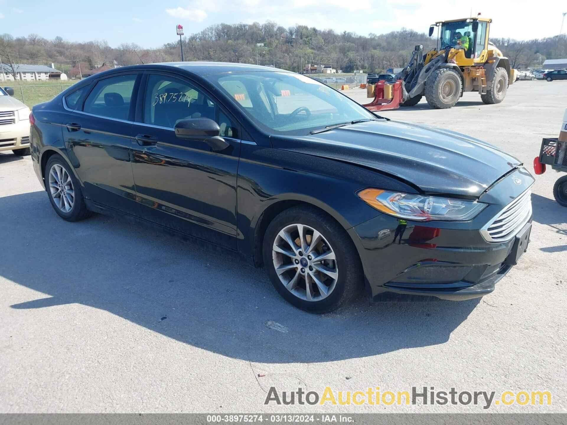 FORD FUSION SE, 3FA6P0HD4HR345692