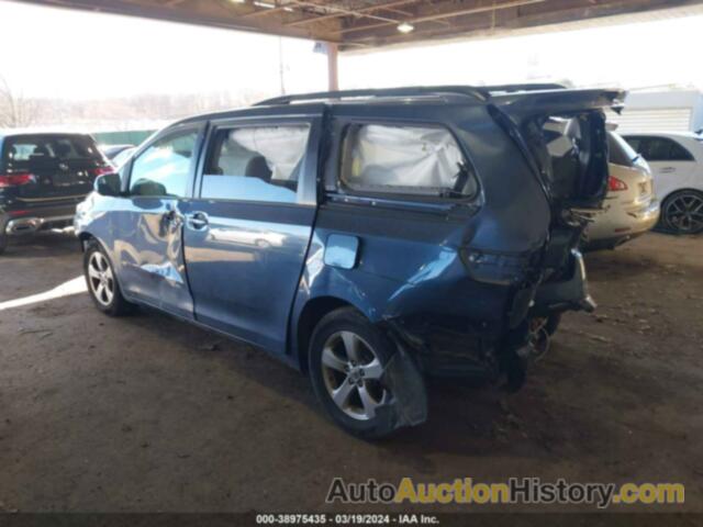 TOYOTA SIENNA LE 8 PASSENGER, 5TDKZ3DC1HS822223