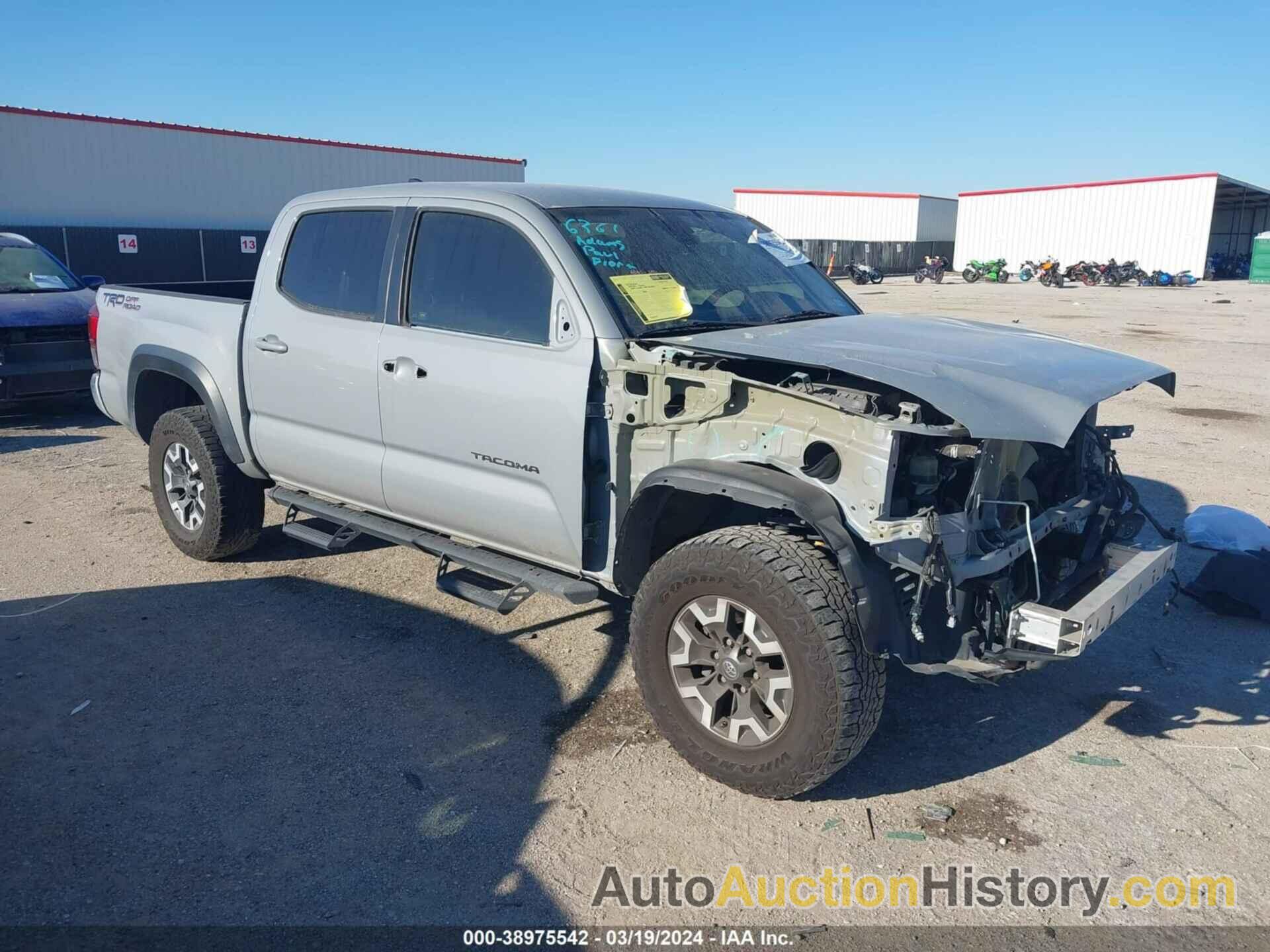 TOYOTA TACOMA DOUBLE CAB/SR5/TRD SPORT/, 5TFAZ5CN9KX077703