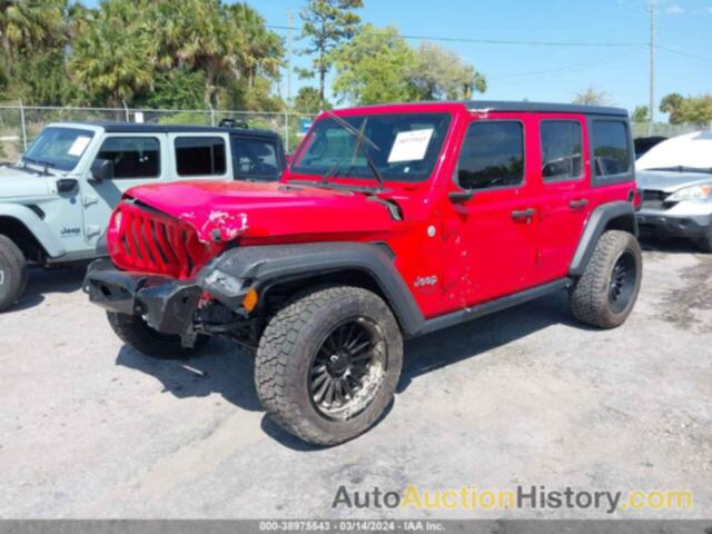 JEEP WRANGLER UNLIMITED SPORT S 4X4, 1C4HJXDG6KW598563