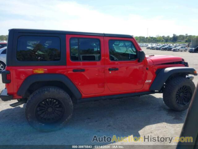 JEEP WRANGLER UNLIMITED SPORT S 4X4, 1C4HJXDG6KW598563