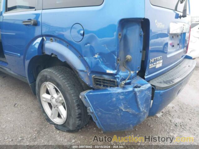 DODGE NITRO SLT/RT, 1D8GT58K17W564595