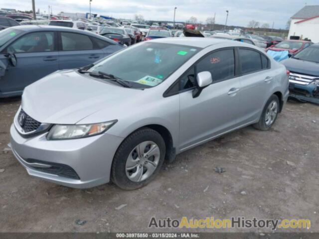 HONDA CIVIC LX, 2HGFB2F51DH566979