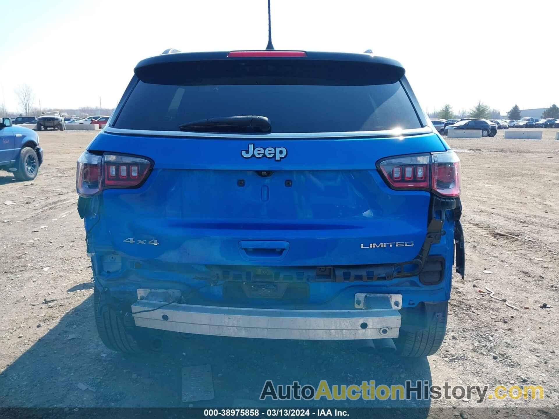 JEEP COMPASS LIMITED 4X4, 3C4NJDCB8KT842632