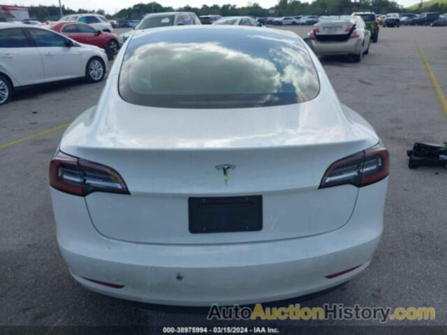 TESLA MODEL 3 STANDARD RANGE PLUS REAR-WHEEL DRIVE, 5YJ3E1EA3MF922842