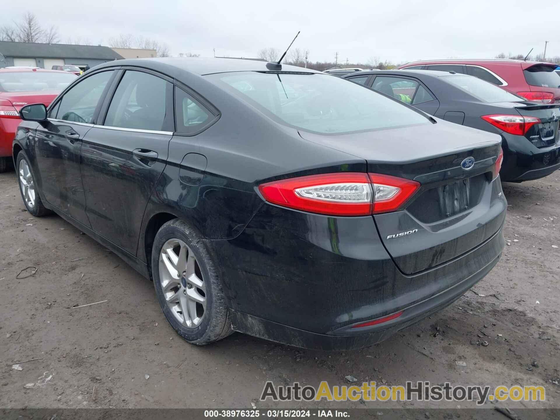 FORD FUSION SE, 3FA6P0H75DR111758