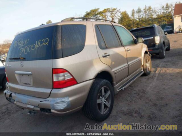 MERCEDES-BENZ ML 500, 4JGAB75E73A395140