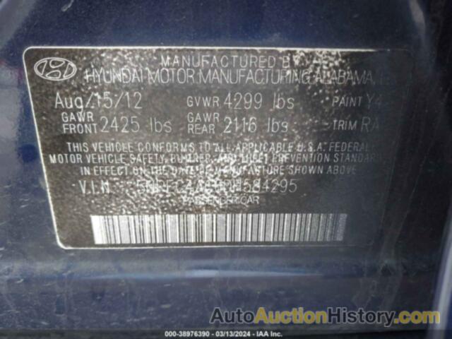 HYUNDAI SONATA SE, 5NPEC4AC6DH584295