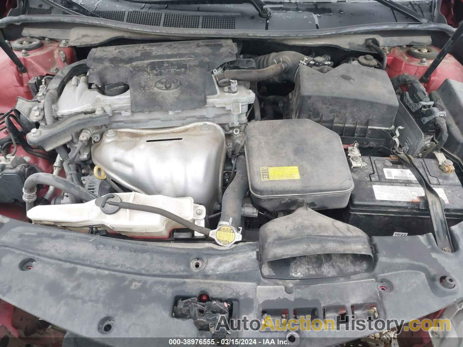 TOYOTA CAMRY LE, 4T4BF1FK9ER360326