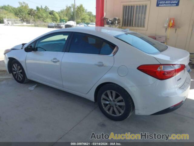 KIA FORTE EX, KNAFX4A89F5266272