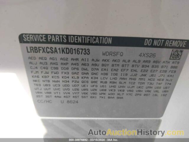 BUICK ENVISION FWD ESSENCE, LRBFXCSA1KD016733