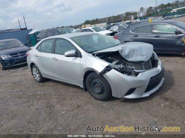 TOYOTA COROLLA LE, 2T1BURHE0EC173869