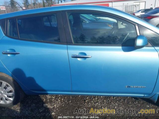 NISSAN LEAF S, 1N4AZ0CP8FC333515