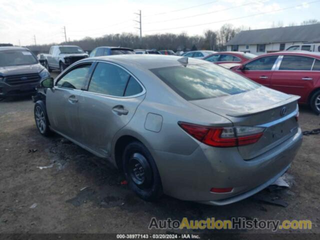 LEXUS ES 300H, JTHBW1GG9J2178526