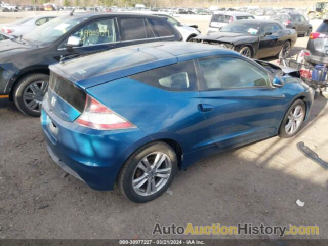 HONDA CR-Z EX, JHMZF1D6XBS006081