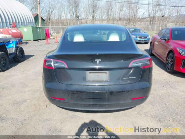 TESLA MODEL 3 LONG RANGE DUAL MOTOR ALL-WHEEL DRIVE, 5YJ3E1EB7MF960650