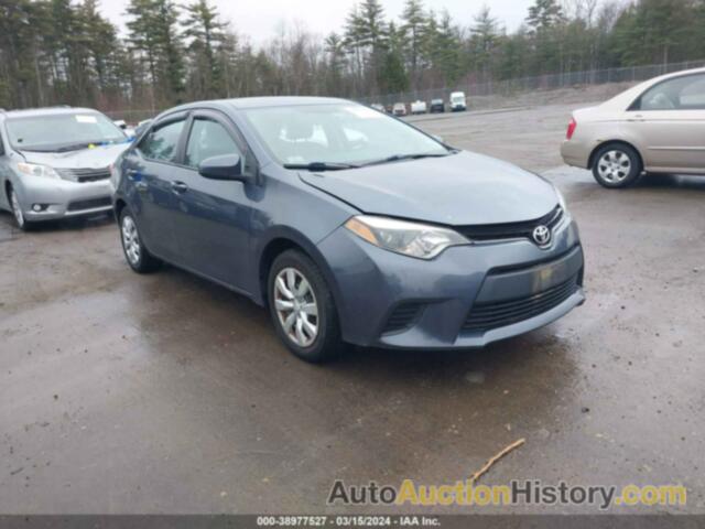 TOYOTA COROLLA LE, 2T1BURHE3EC117781