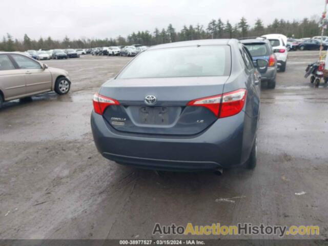 TOYOTA COROLLA LE, 2T1BURHE3EC117781