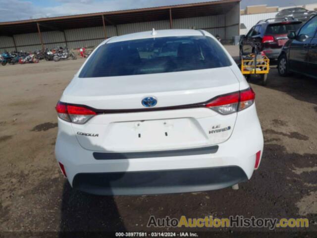 TOYOTA COROLLA HYBRID LE, JTDBCMFE3P3006622