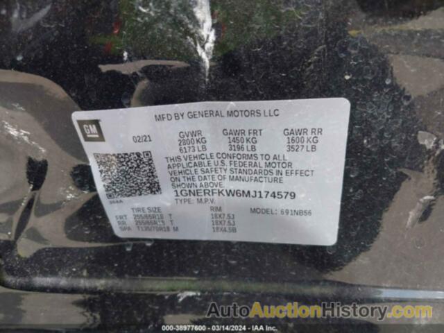 CHEVROLET TRAVERSE FWD LS, 1GNERFKW6MJ174579