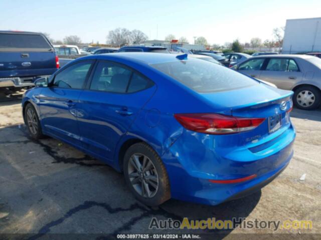 HYUNDAI ELANTRA SEL, 5NPD84LF8JH287044