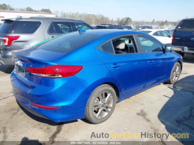 HYUNDAI ELANTRA SEL, 5NPD84LF8JH287044