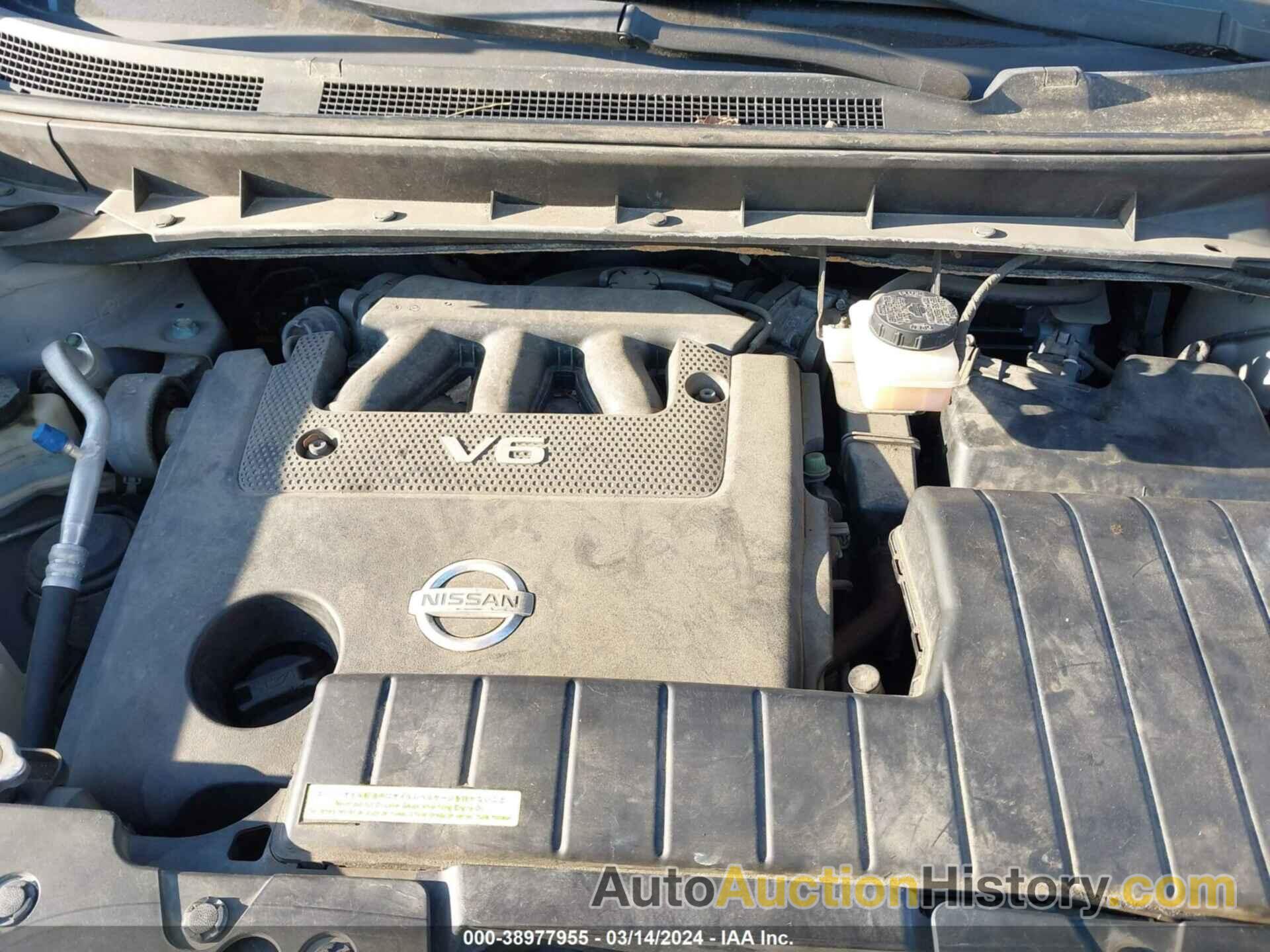 NISSAN MURANO S, JN8AZ18U79W023085