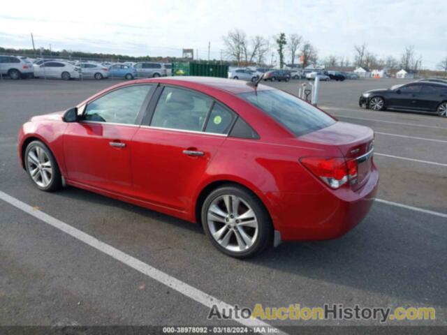 CHEVROLET CRUZE LTZ, 1G1PH5S91B7282412