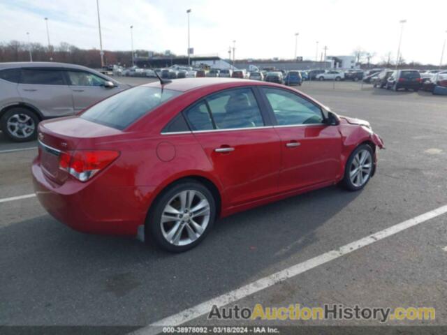 CHEVROLET CRUZE LTZ, 1G1PH5S91B7282412