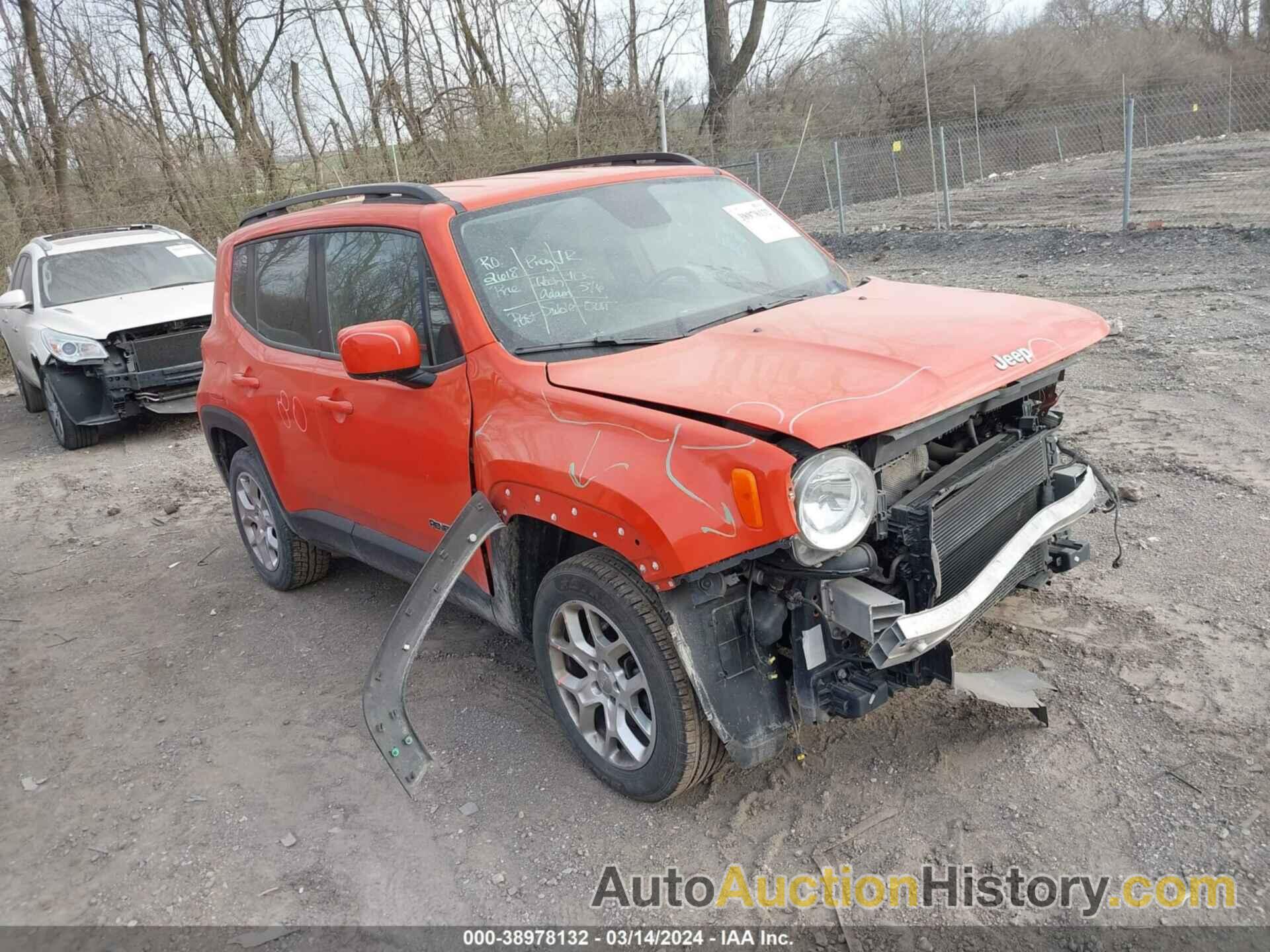 JEEP RENEGADE LATITUDE, ZACCJBBT2FPB93736