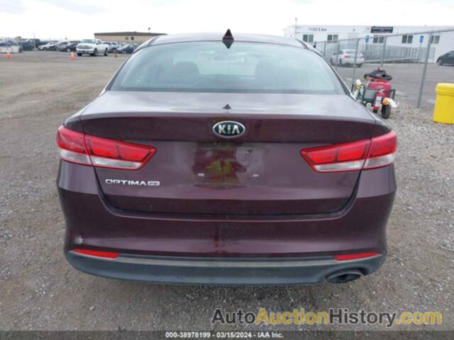 KIA OPTIMA LX, 5XXGT4L34HG154773