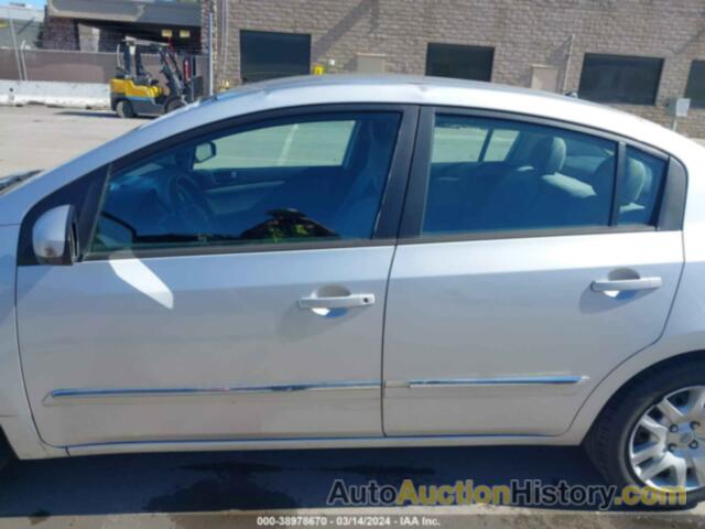 NISSAN SENTRA 2.0 S, 3N1AB6APXCL706089
