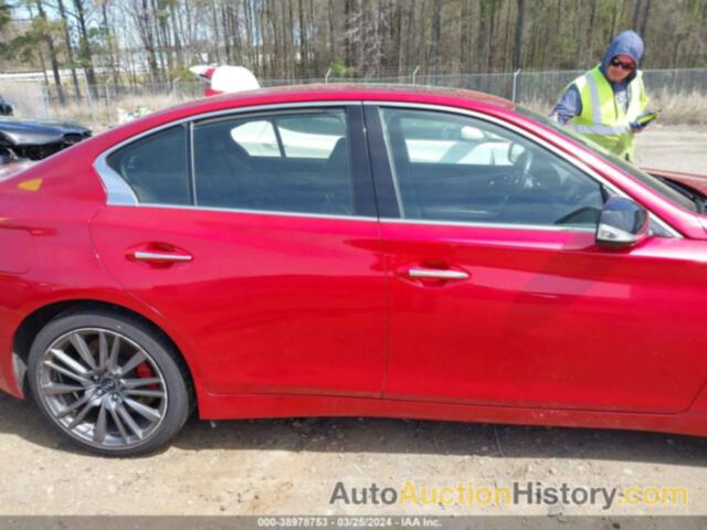 INFINITI Q50 3.0T RED SPORT 400, JN1FV7AR5JM480678