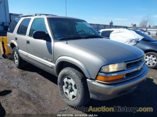 CHEVROLET BLAZER LS, 1GNDT13WX2K190693