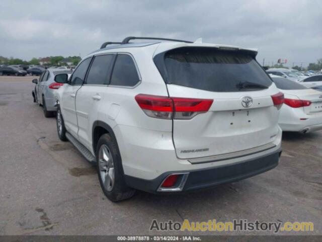 TOYOTA HIGHLANDER LIMITED/LTD PLATINUM, 5TDYZRFH8HS198636