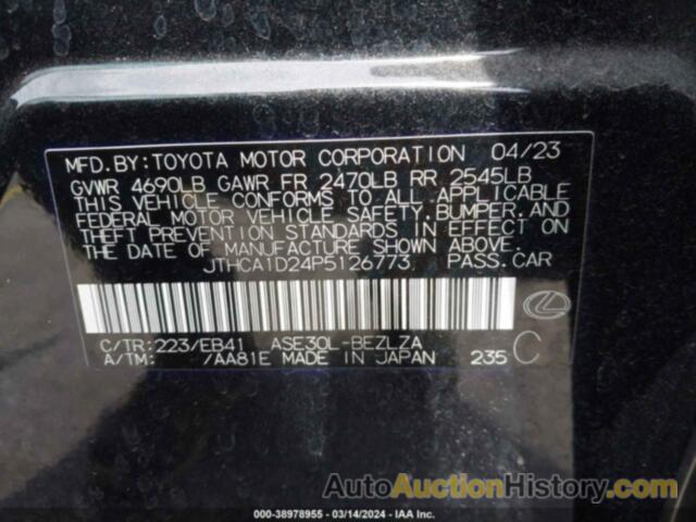 LEXUS IS 300, JTHCA1D24P5126773