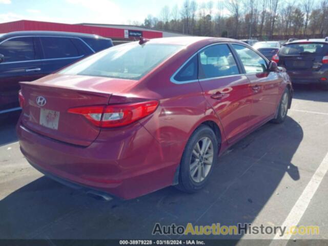 HYUNDAI SONATA SE, 5NPE24AF2FH259501