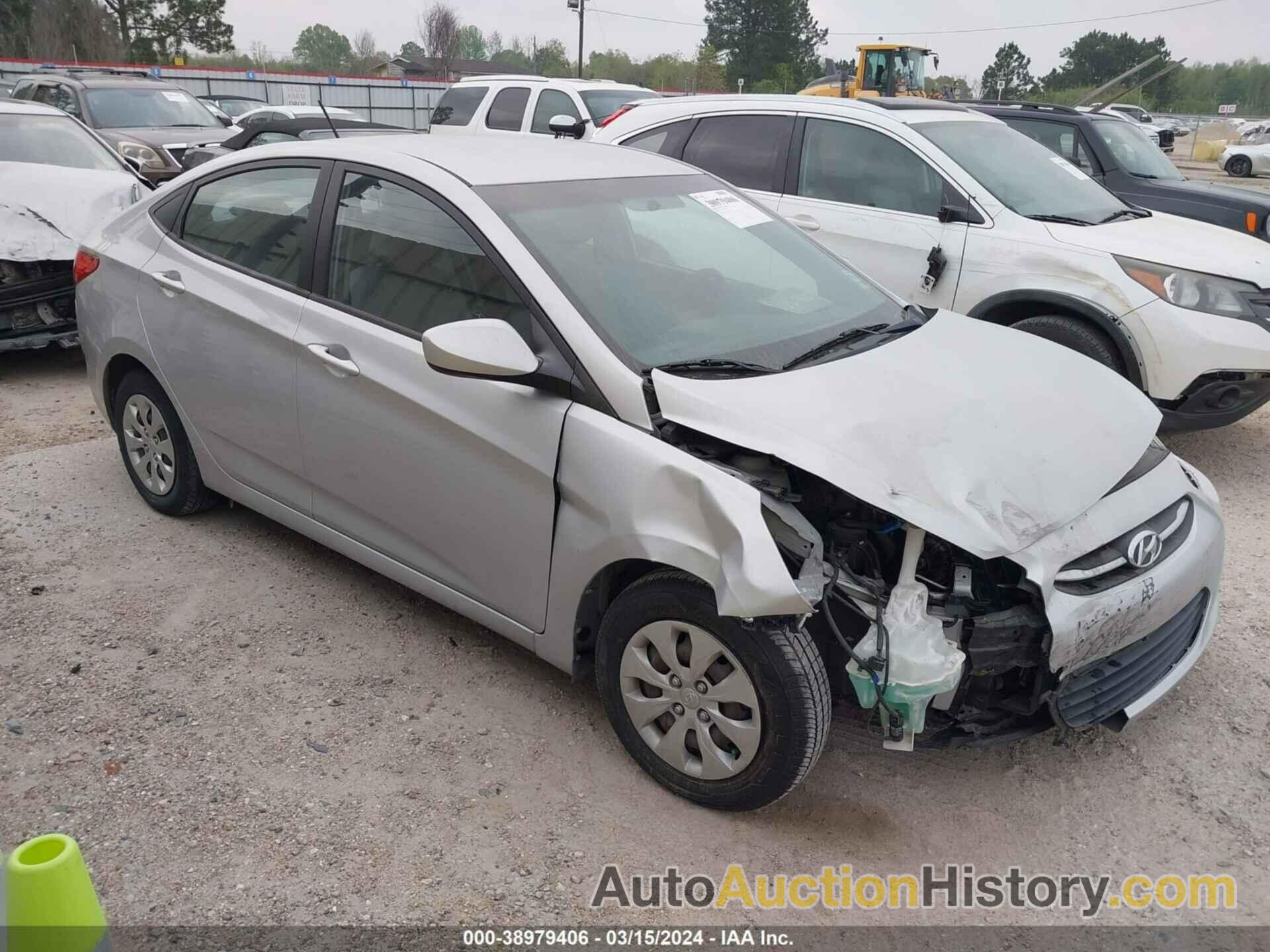 HYUNDAI ACCENT GLS, KMHCT4AE6FU885846